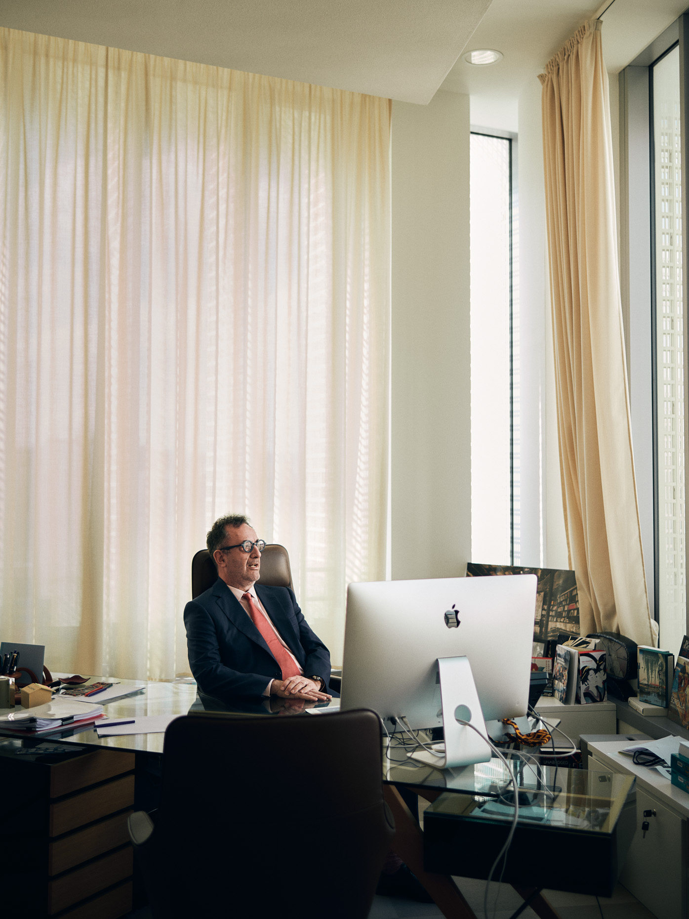 Portrait of Arnaud Nourry, CEO of Hachette Livres