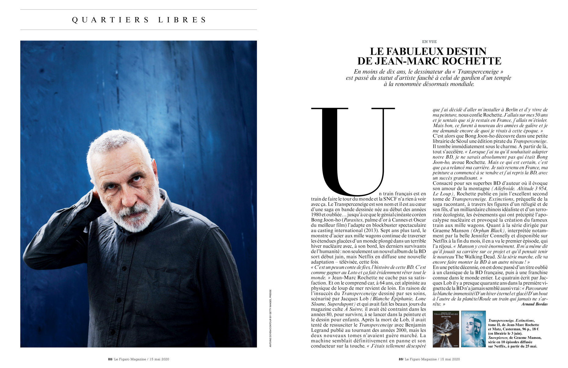 Jean-Marc Rochette - Le Figaro Magazine